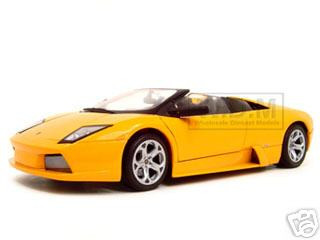 Bandai Model Gundam Rg - Lamborghini Murcielago Roadster Orange 1/18 Diecast