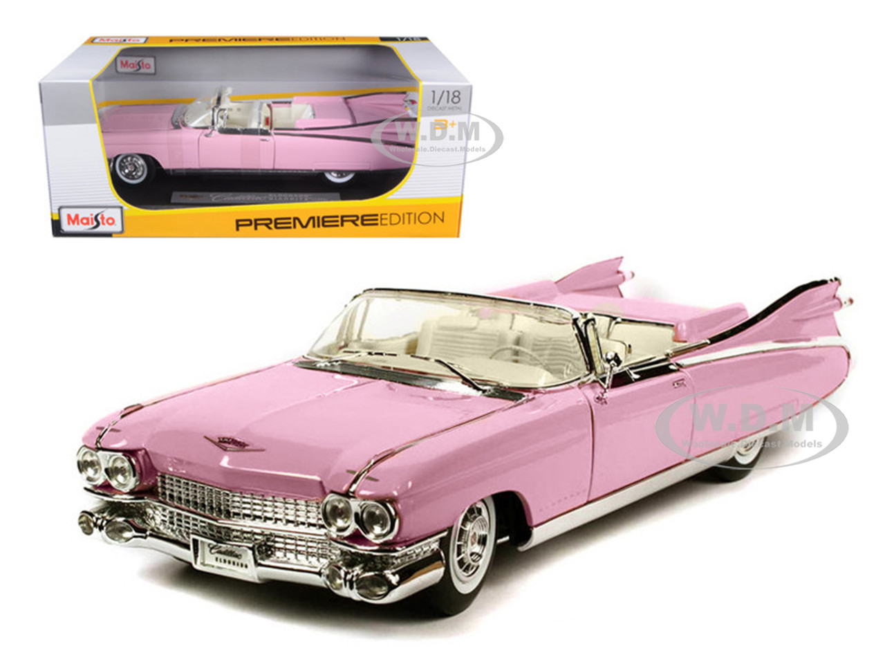 Bandai Model Gundam Rg - 1959 Cadillac Eldorado Biarritz Convertible Pink