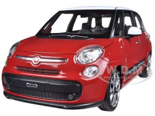 Bandai Model Gundam Rg - 2013 Fiat 500L Red 1/24 Diecast