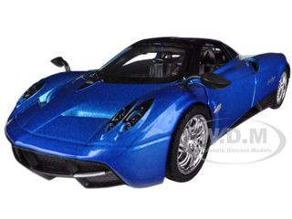 Bandai Model Gundam Rg - Pagani Huayra Blue 1/24 Diecast Model