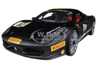 Bandai Model Gundam Rg - Ferrari 458 Challenge Matt Black #12