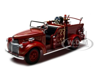 Bandai Model Gundam Rg - 1941 GMC Fire Engine Truck Red