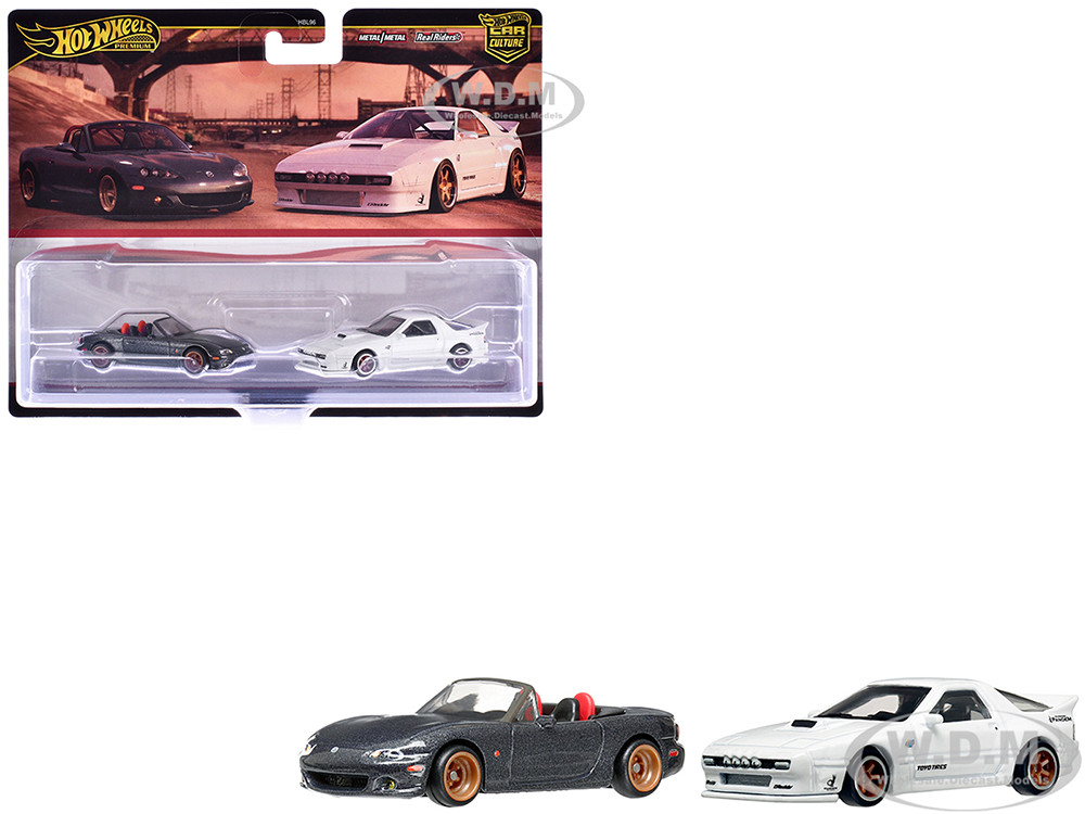 Bandai Model Gundam Rg - Mazda Mazdaspeed Miata Gray Metallic and