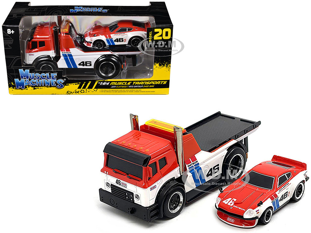Bandai Model Gundam Rg - JDM Flatbed Truck #46 Red and