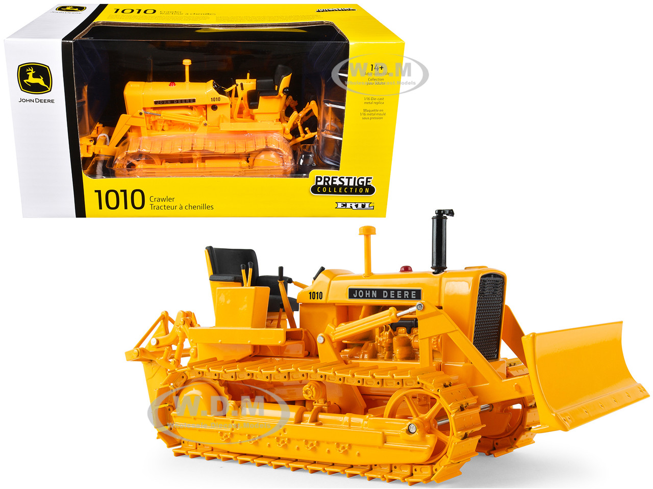 Bandai Model Gundam Rg - John Deere 1010 Crawler Dozer Yellow