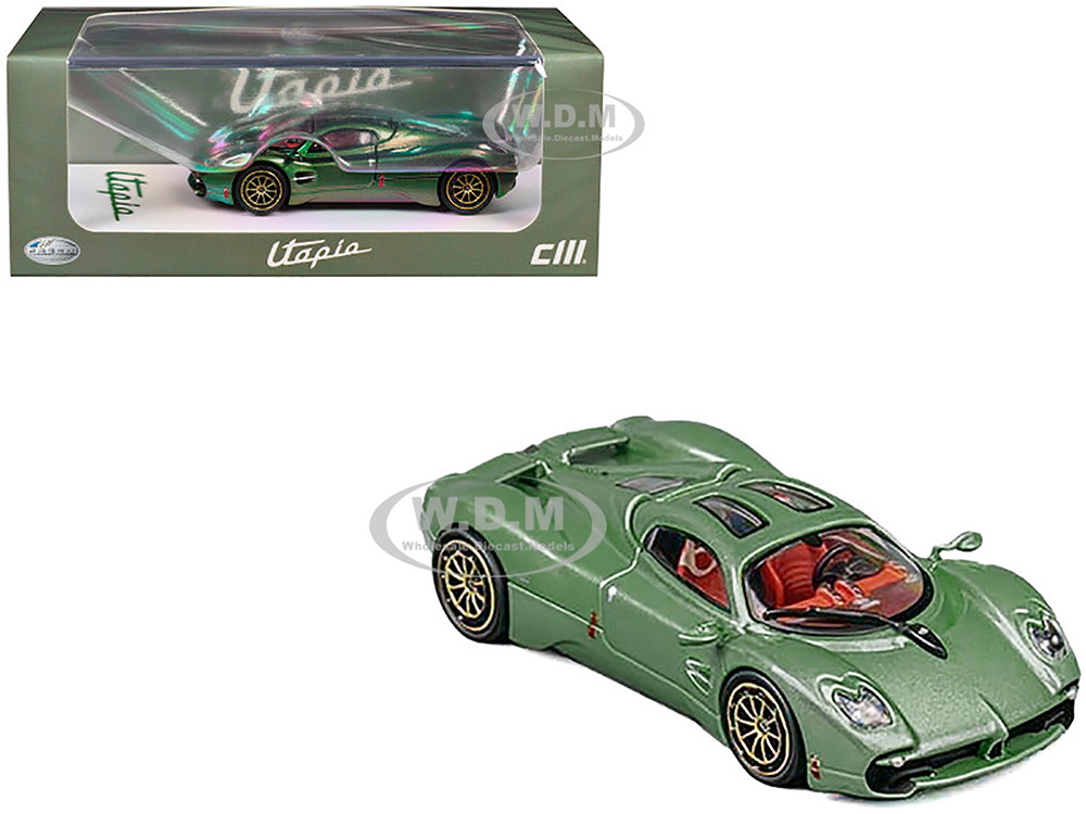 Bandai Model Gundam Rg - Pagani Utopia Green Metallic 1/64 Diecast