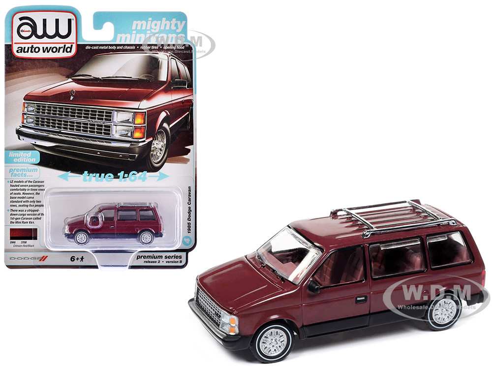 Bandai Model Gundam Rg - 1985 Dodge Caravan Van Crimson Red