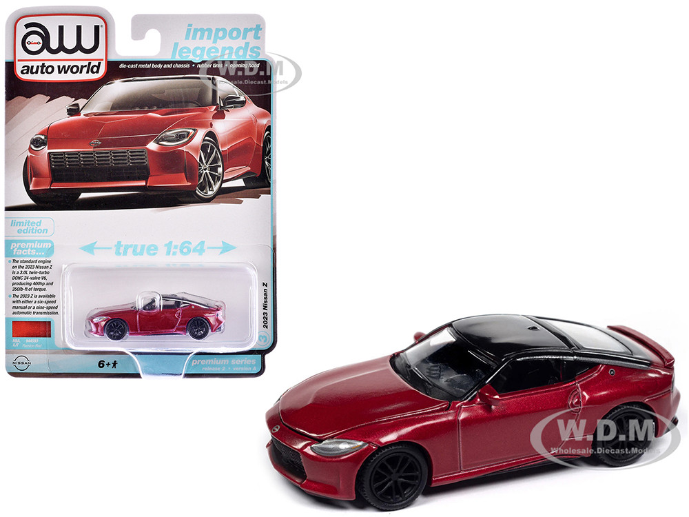 Bandai Model Gundam Rg - 2023 Nissan Z Passion Red Metallic