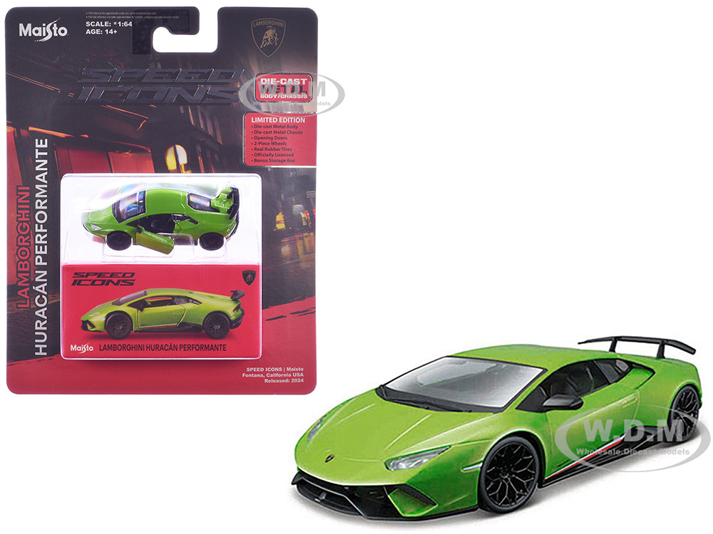 Bandai Model Gundam Rg - Lamborghini Huracan Performante Green 