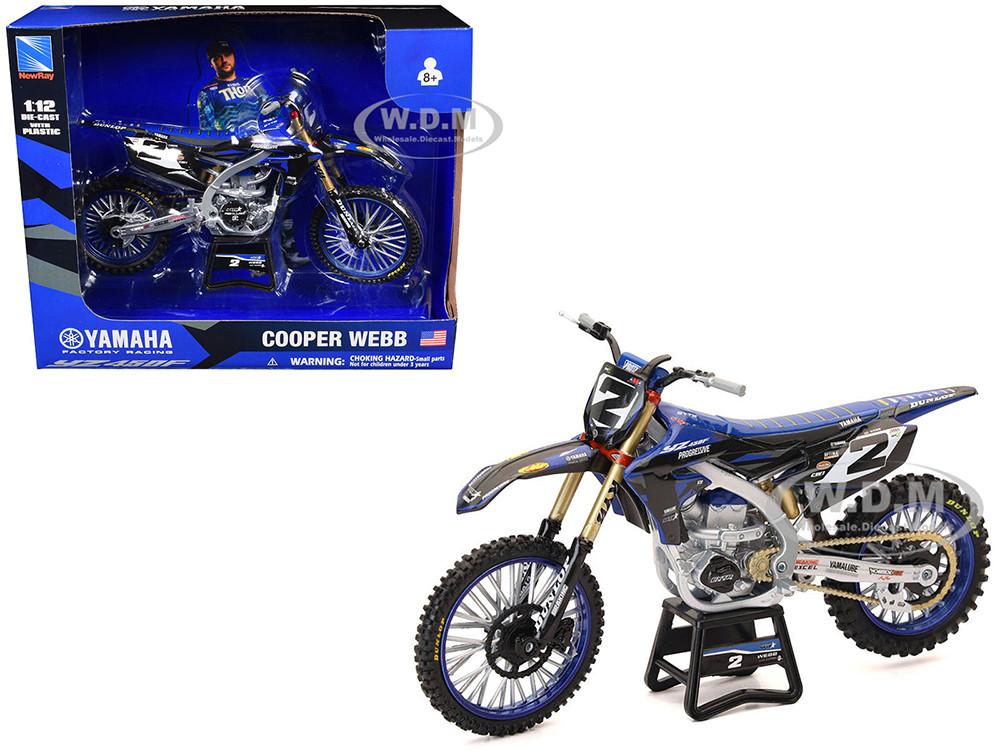 Bandai Model Gundam Rg - Yamaha YZ450F Motorcycle #2 Cooper Webb
