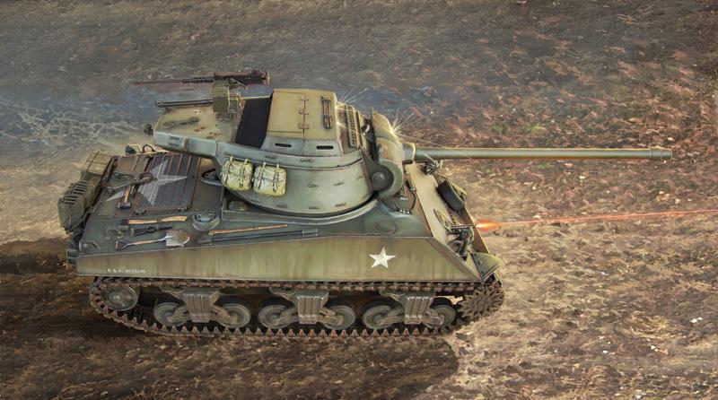 Bandai Model Gundam Rg - 90mm Gun Motor Carriage M36B1
