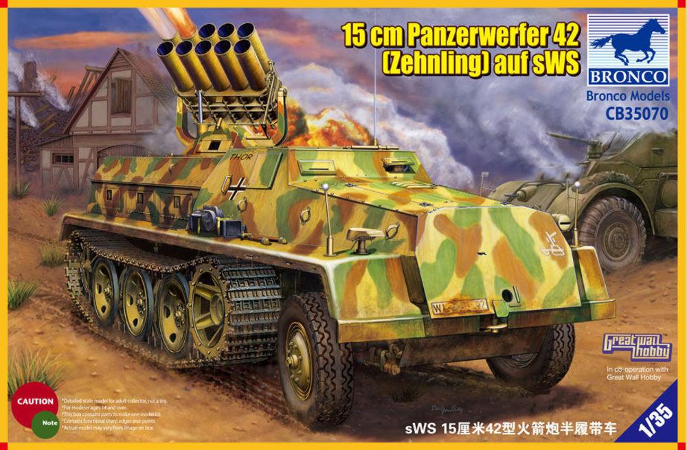 Bandai Model Gundam Rg - 15cm Panzerwerfer 42 (Zehnling) auf sWS