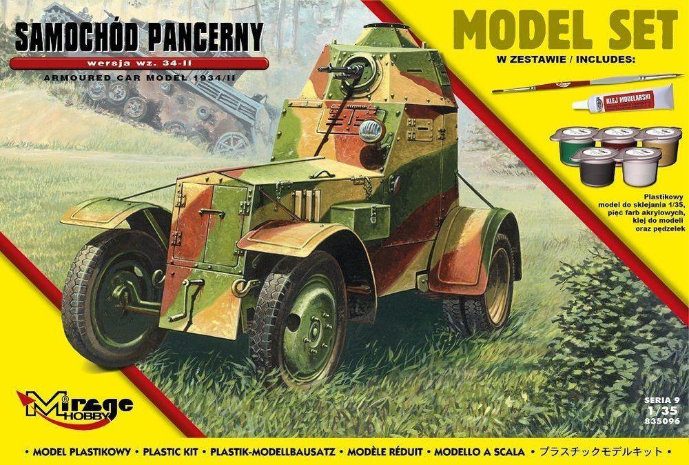 Bandai Model Gundam Rg - Armoured Car Model 1943/II (Model Set)
