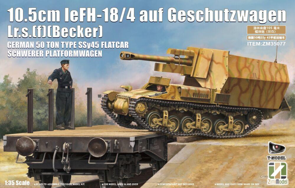 Bandai Model Gundam Rg - 10.5 cm leFH 18/4 auf Geschützwagen