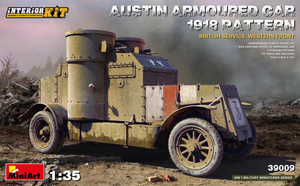 Bandai Model Gundam Rg - Austin Armoured Car - 1918 Pattern