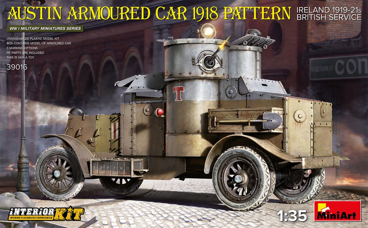 Bandai Model Gundam Rg - Austin Armoured Car 1918 Pattern -
