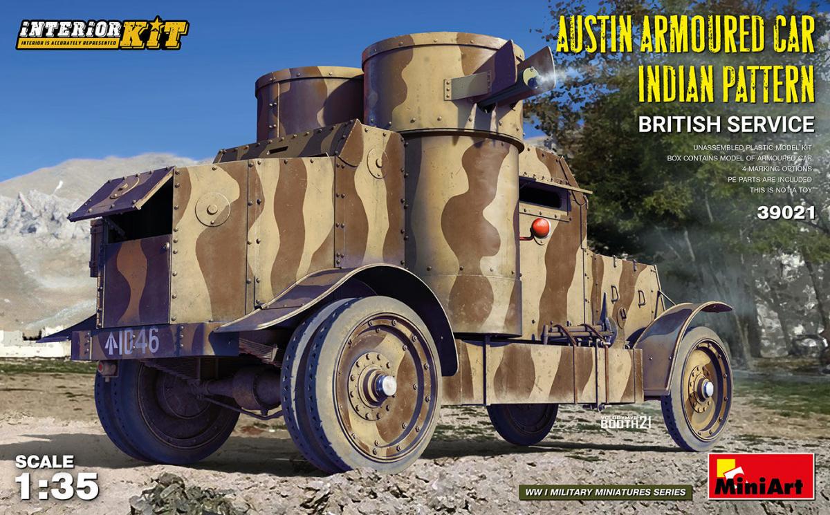 Bandai Model Gundam Rg - Austin Armoured Car Indian Pattern -