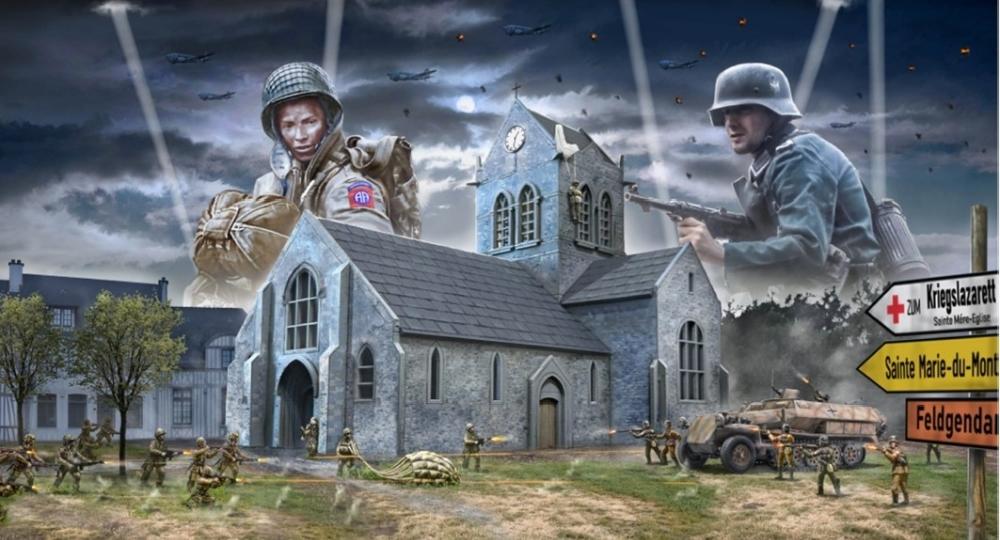 Bandai Model Gundam Rg - Battle of Normandy St.-Mère-Église