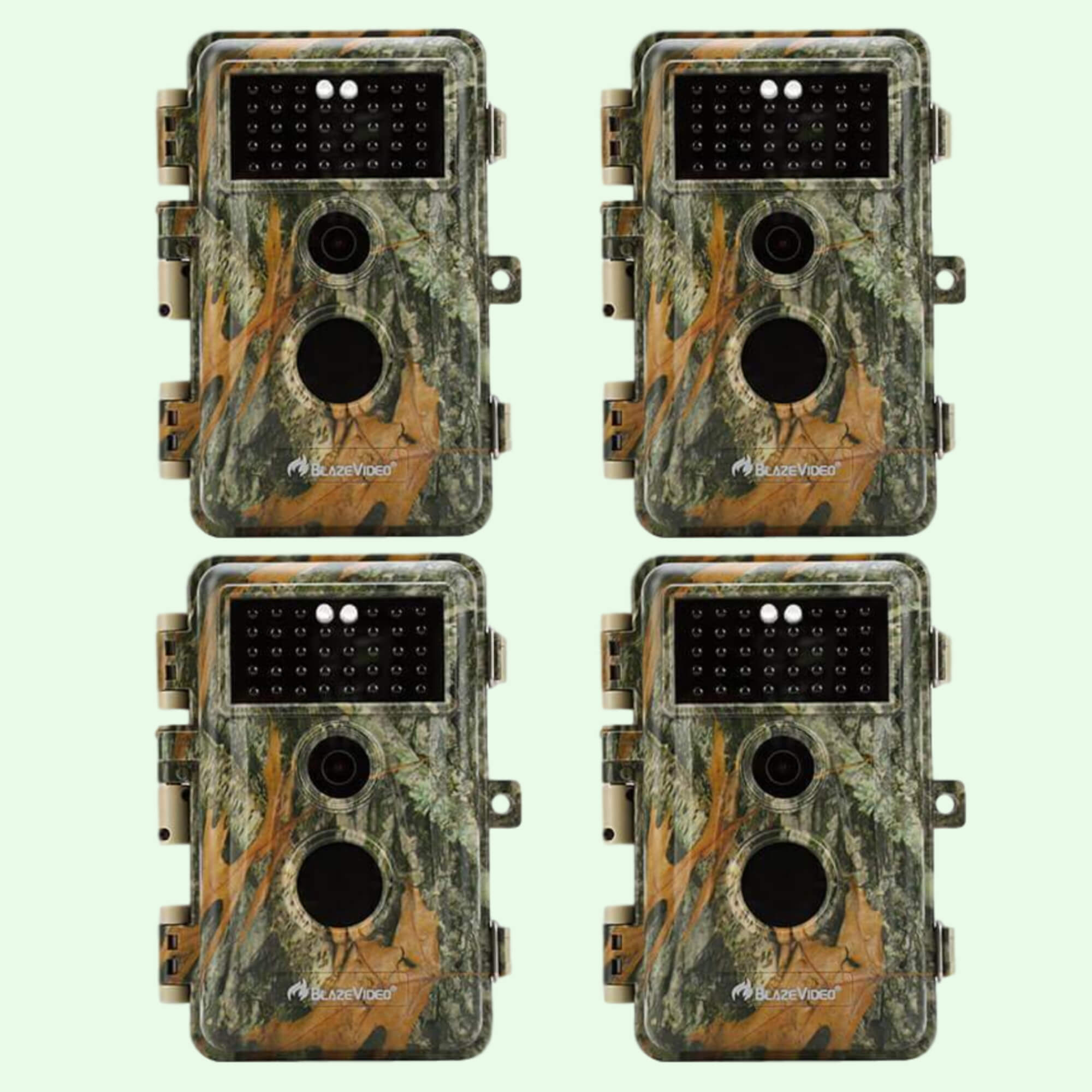 Card Top Loader - Pack x4 Caméras de Chasse Nocturne