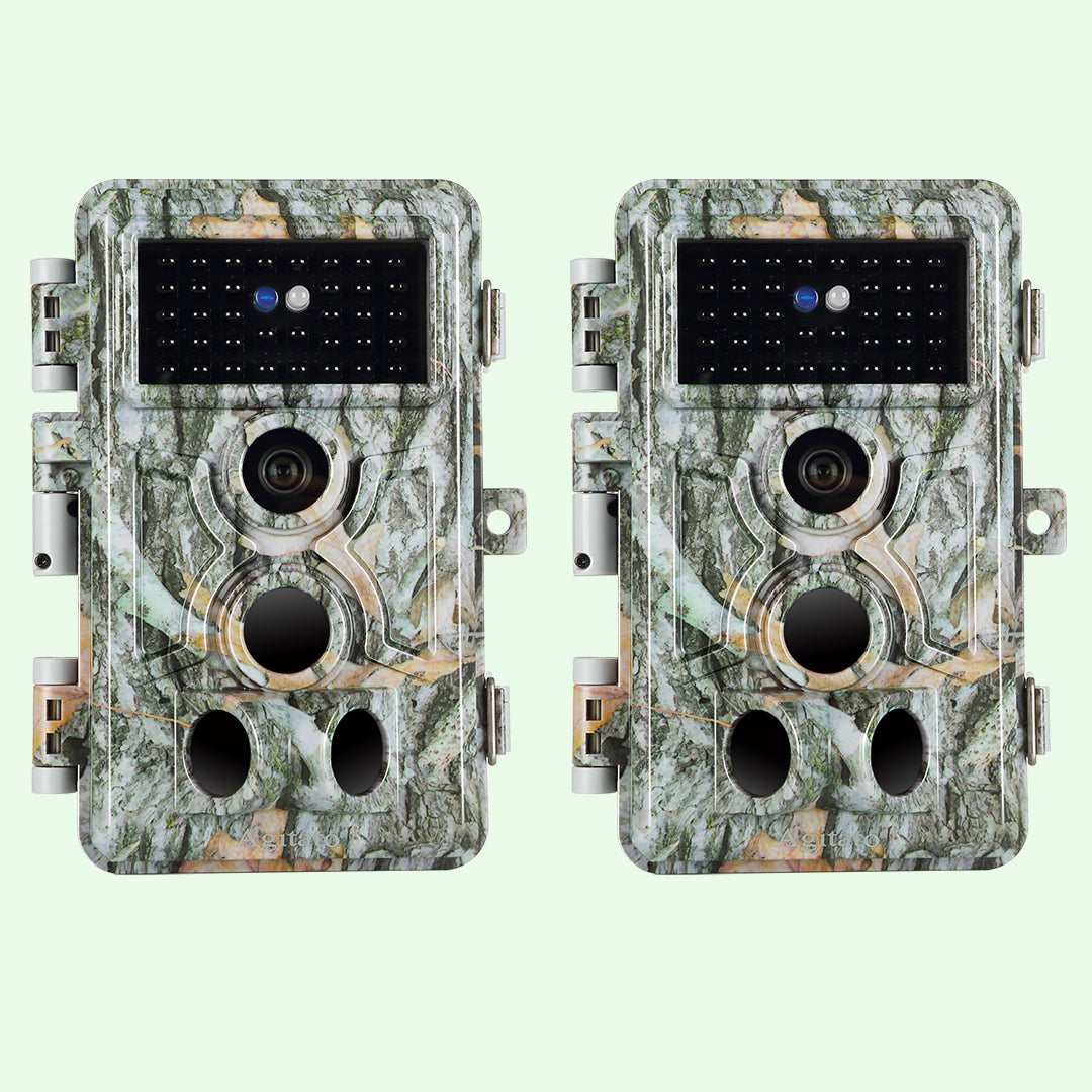 Card Top Loader - Pack x2 Caméras de Chasse 64MP