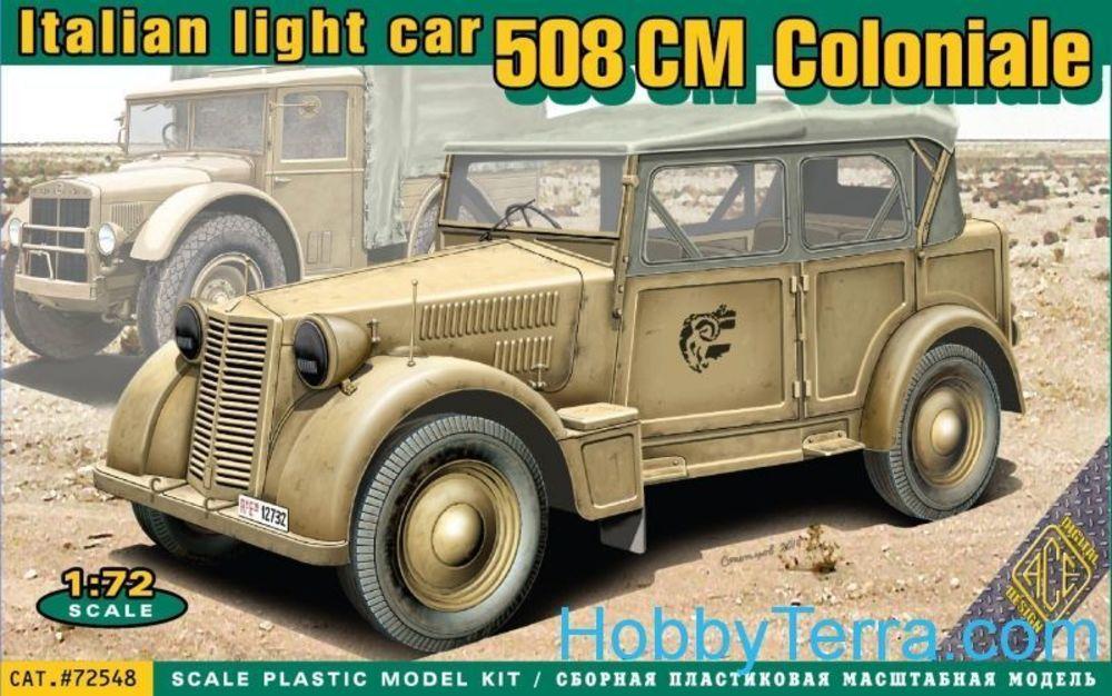 Bandai Model Gundam Rg - 508 CM Coloniale Italien light car