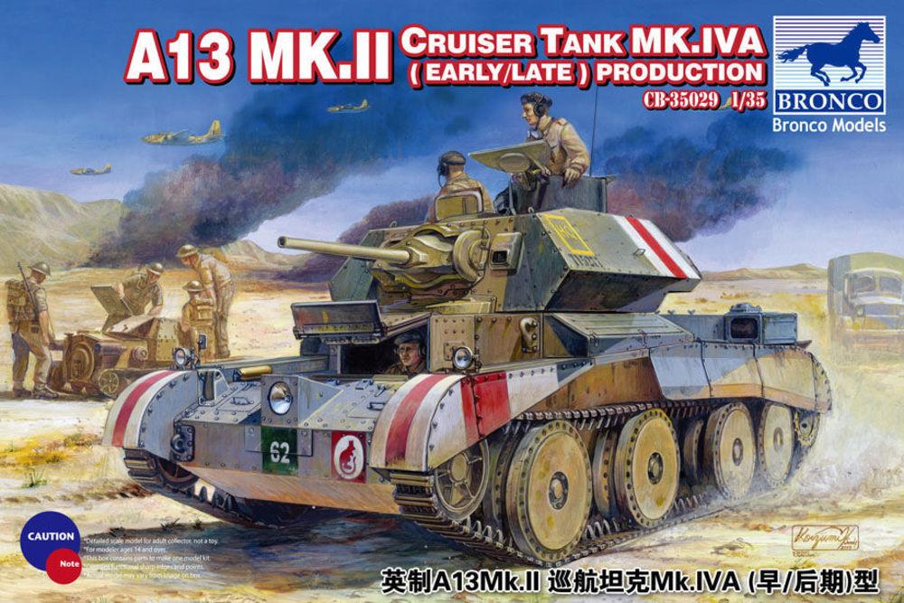 Bandai Model Gundam Rg - A13 Mk.II Cruiser Tank Mk.IVA(Early/Late Production