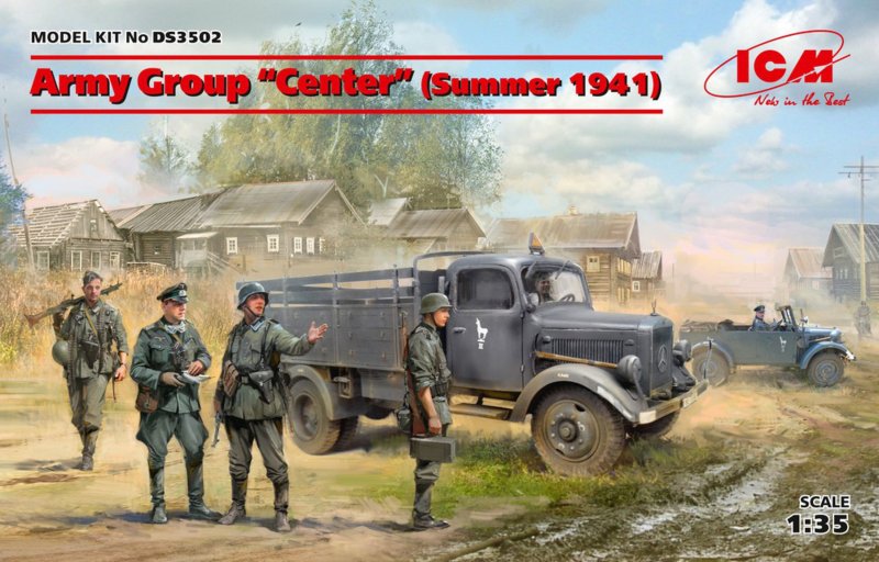 Bandai Model Gundam Rg - Army Group Center (Summer 1941) (Kfz1,