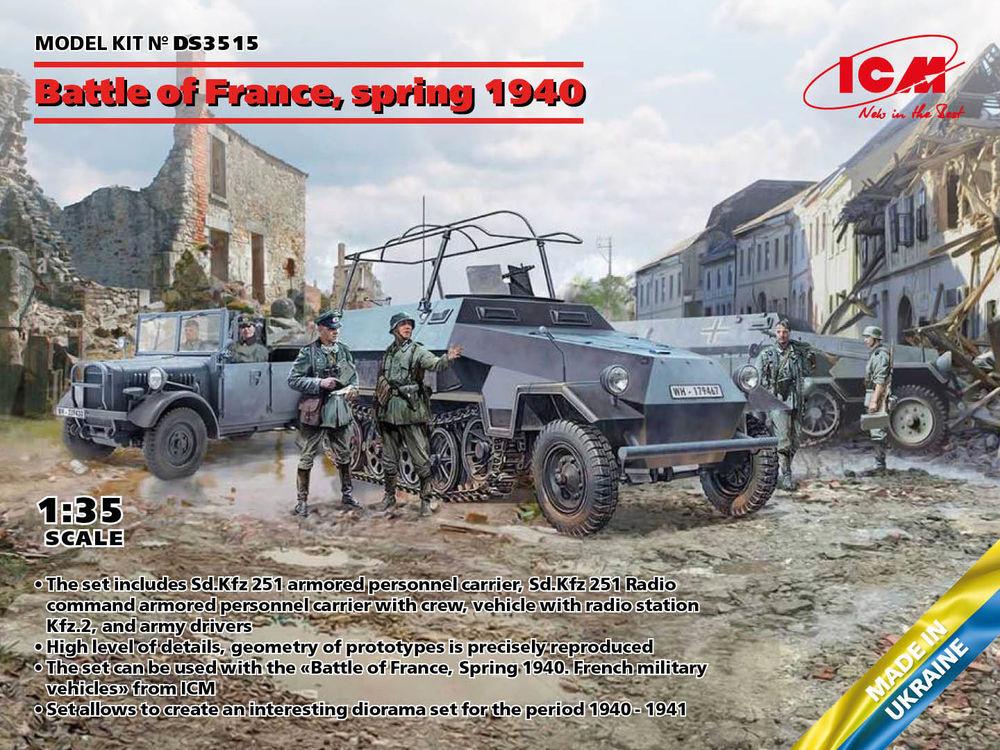 Bandai Model Gundam Rg - Battle of France, spring 1940. German
