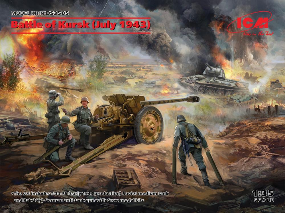 Bandai Model Gundam Rg - Battle of Kursk (July 1943) (T-34-76