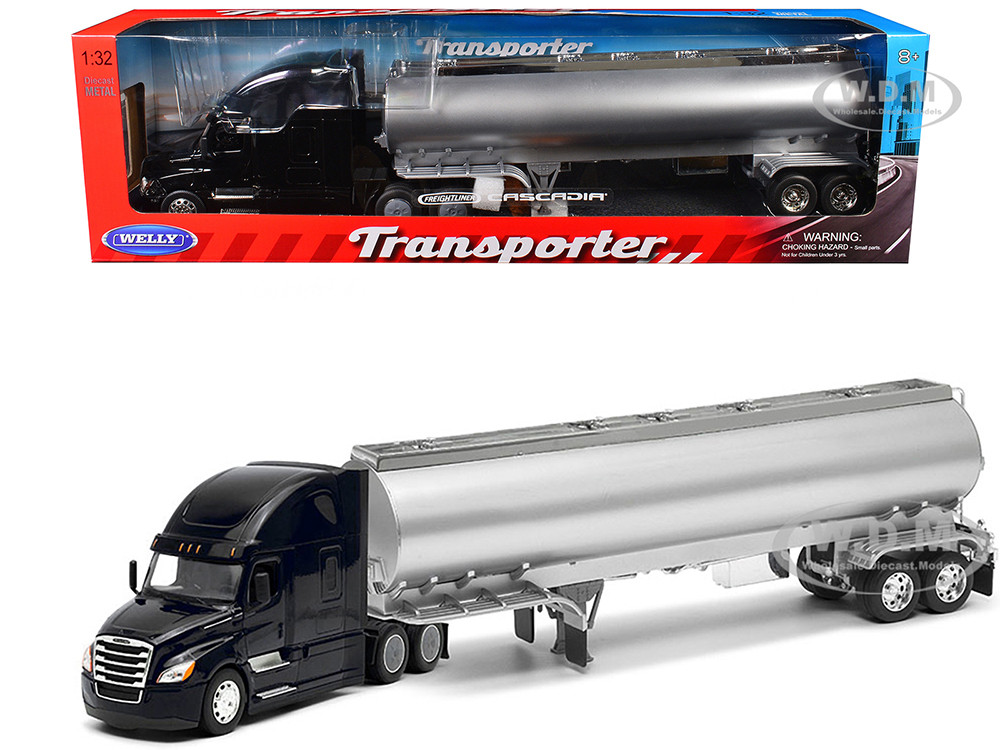 Bandai Model Gundam Rg - Freightliner Cascadia Truck Black with Silver