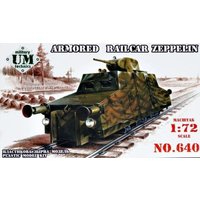 Armored railcar Zeppelin - Bandai Model Gundam Rg review and price