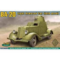 BA-20 light armored car,late p - Bandai Model Gundam Rg review and price