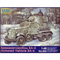 BA-6 Soviet armored vehicle - Bandai Model Gundam Rg review and price